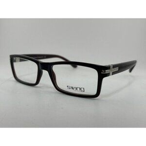 SWING Eyewear - Tr 157 54-18-140 Black Silver Eyeglass Frames